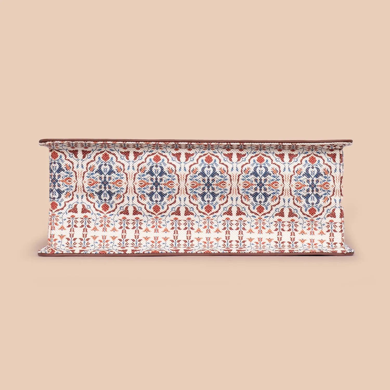 Agra Floral Book Tote