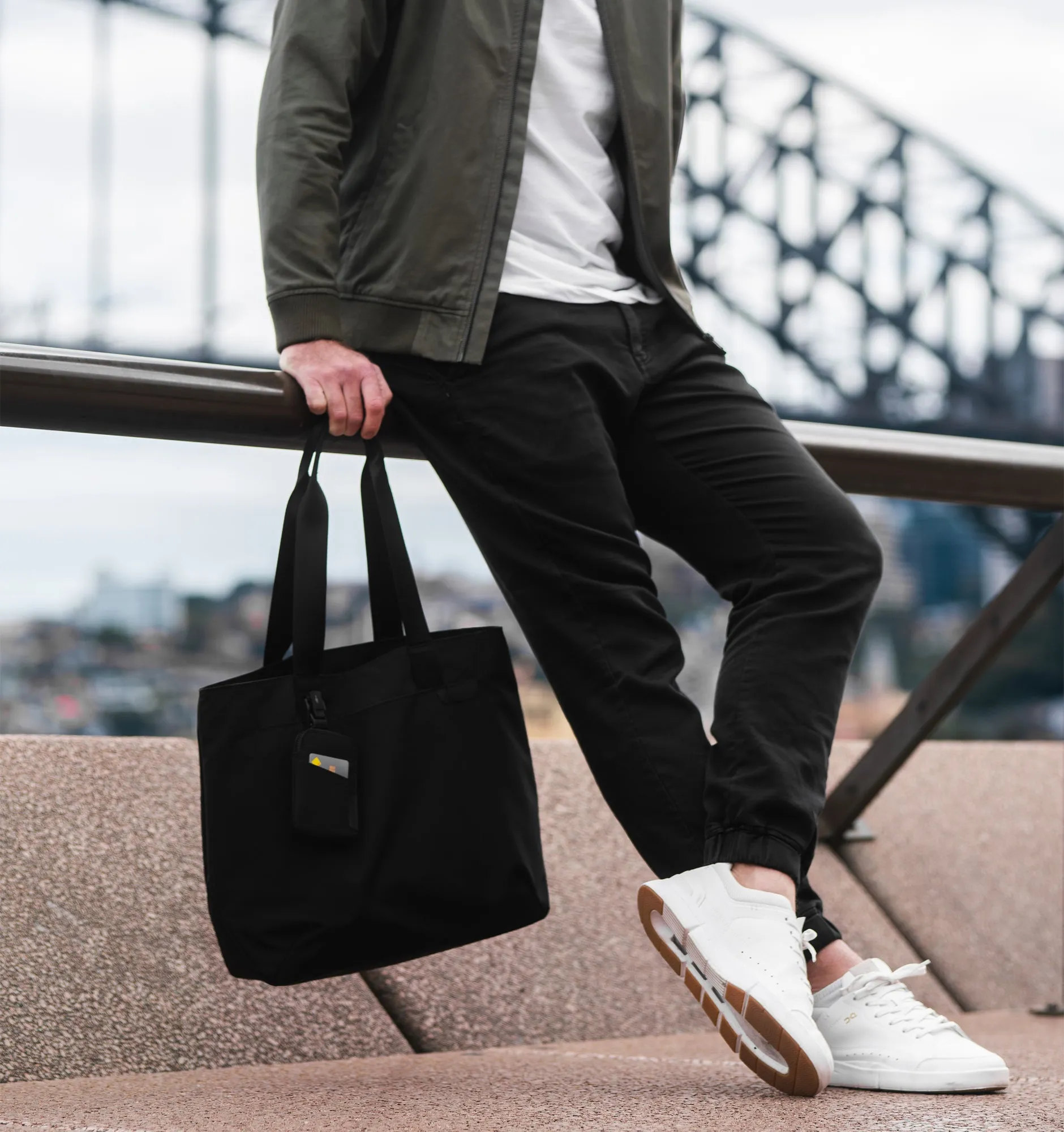 Alpaka x Rushfaster Elements Tote   Zip Card Pouch