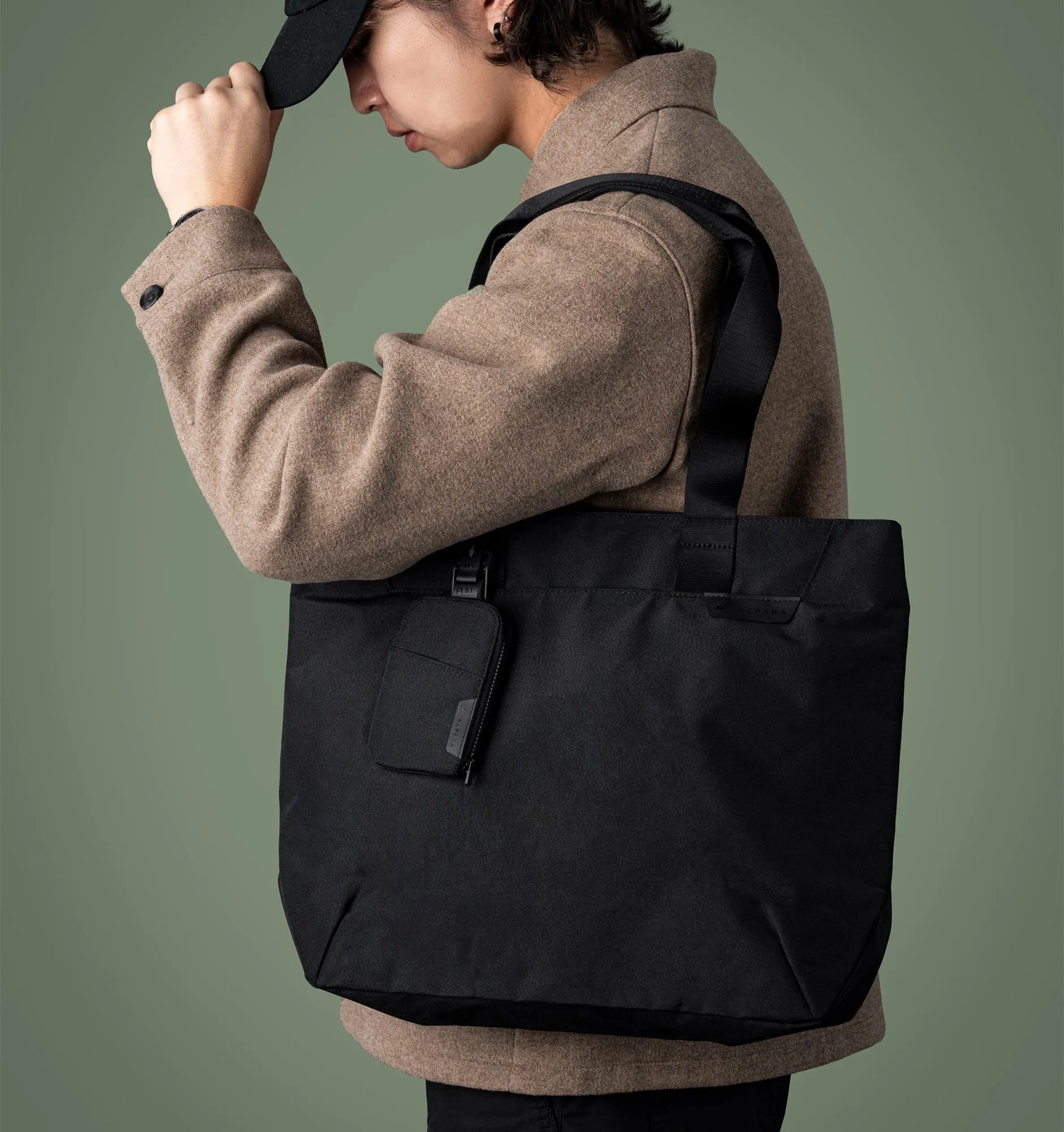 Alpaka x Rushfaster Elements Tote   Zip Card Pouch