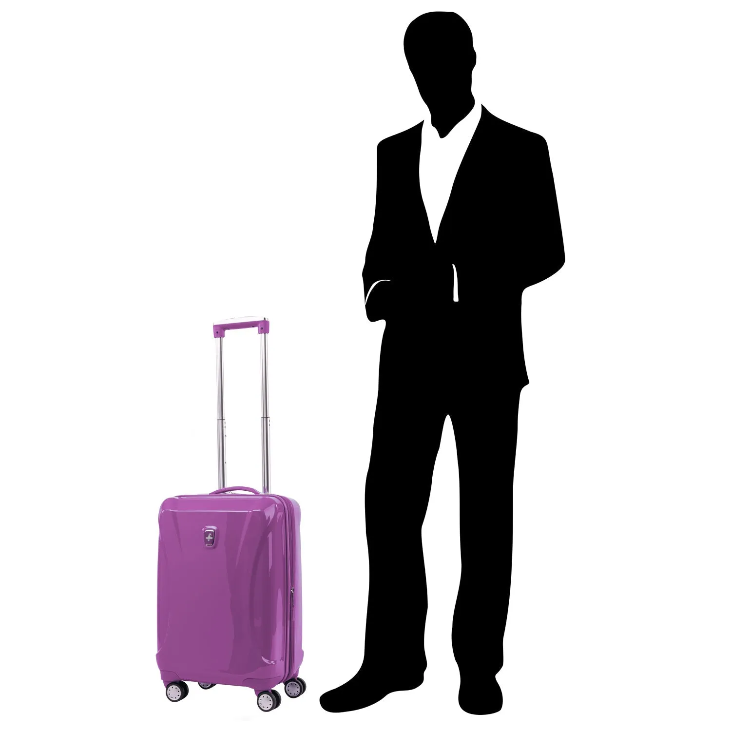 Atlantic® Ultra® Lite 4 | 20" Carry-On Hardside Spinner - Violet