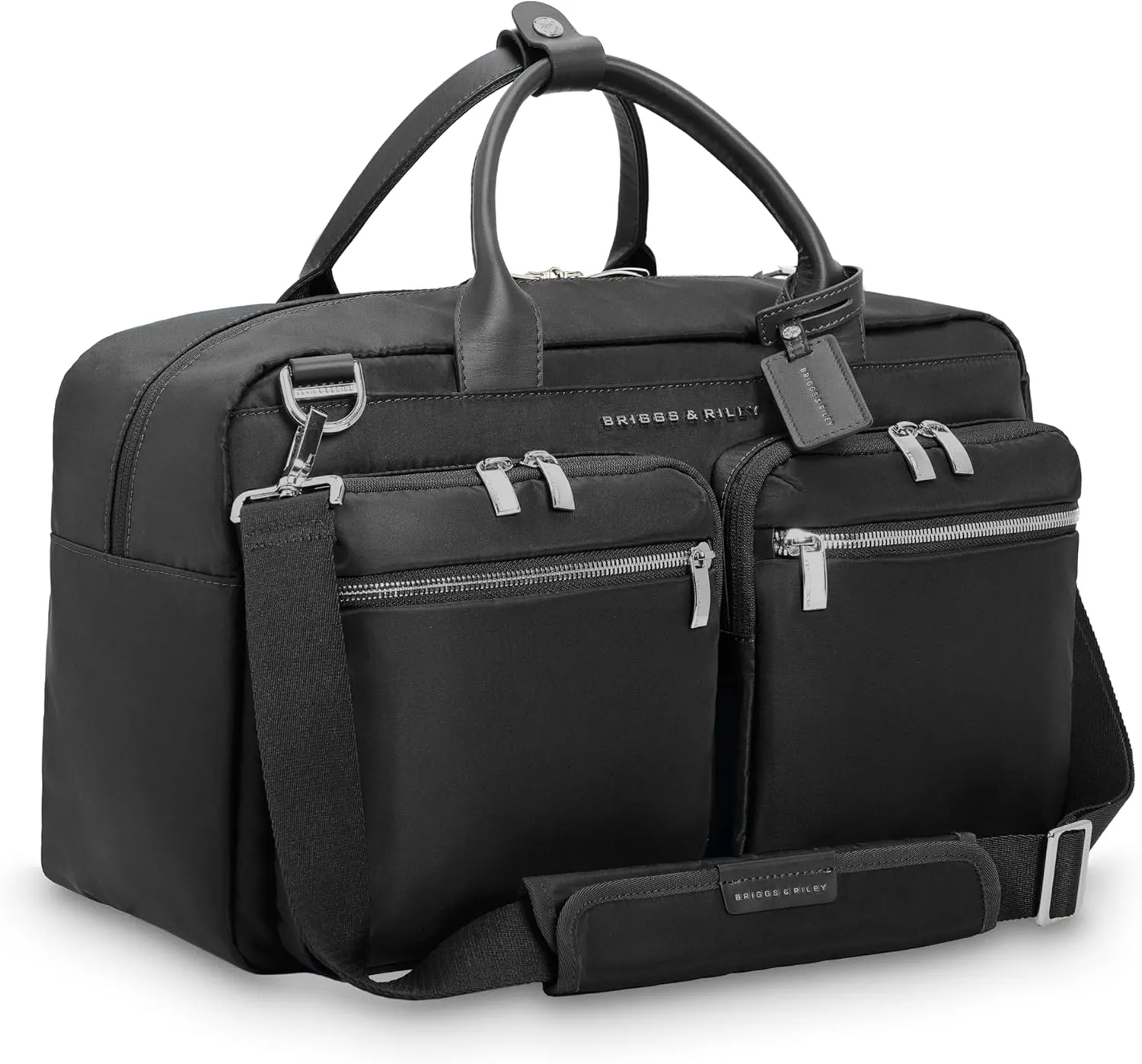 Briggs & Riley Multi-Pocket Cabin Bag - Softside Bag, Two Slip Pockets, Fits up to 15" Laptop - Rhapsody Collection