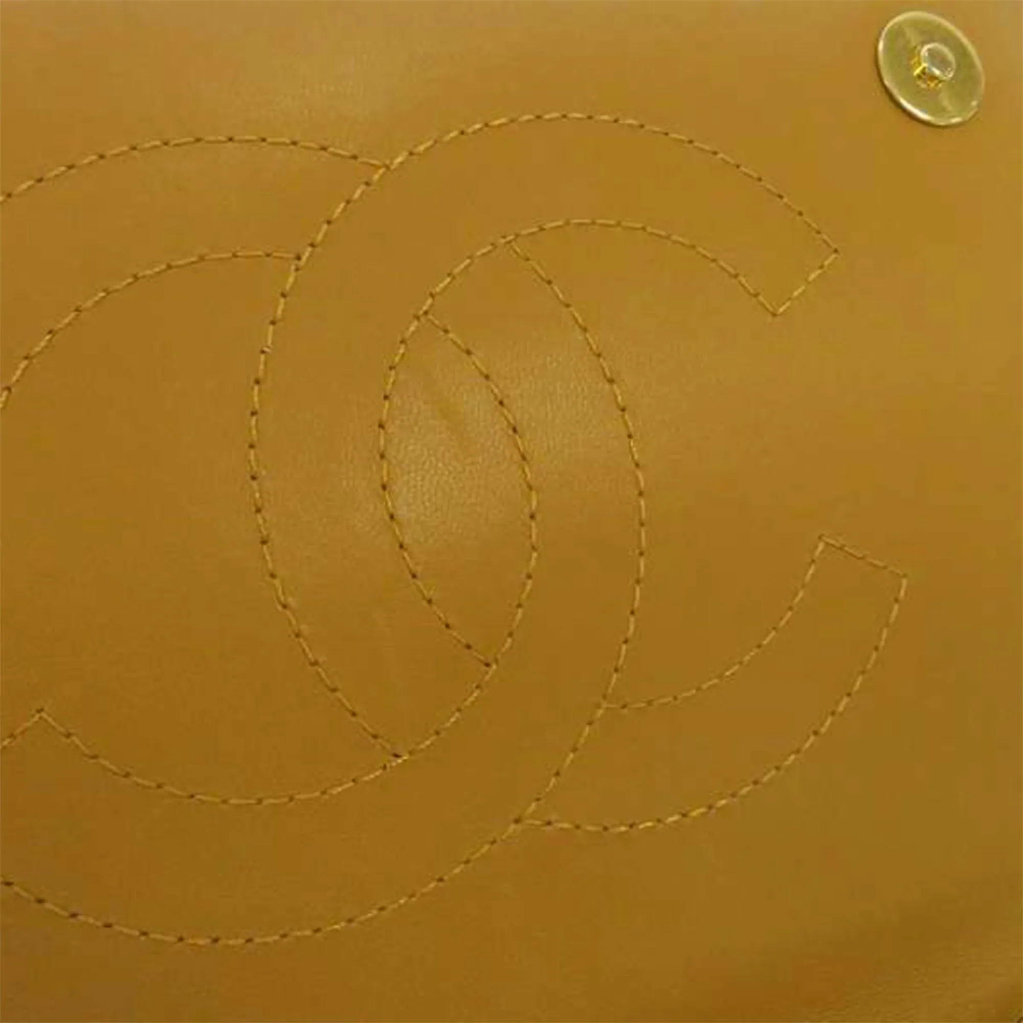 CC Timeless Lambskin Flap Bag Brown