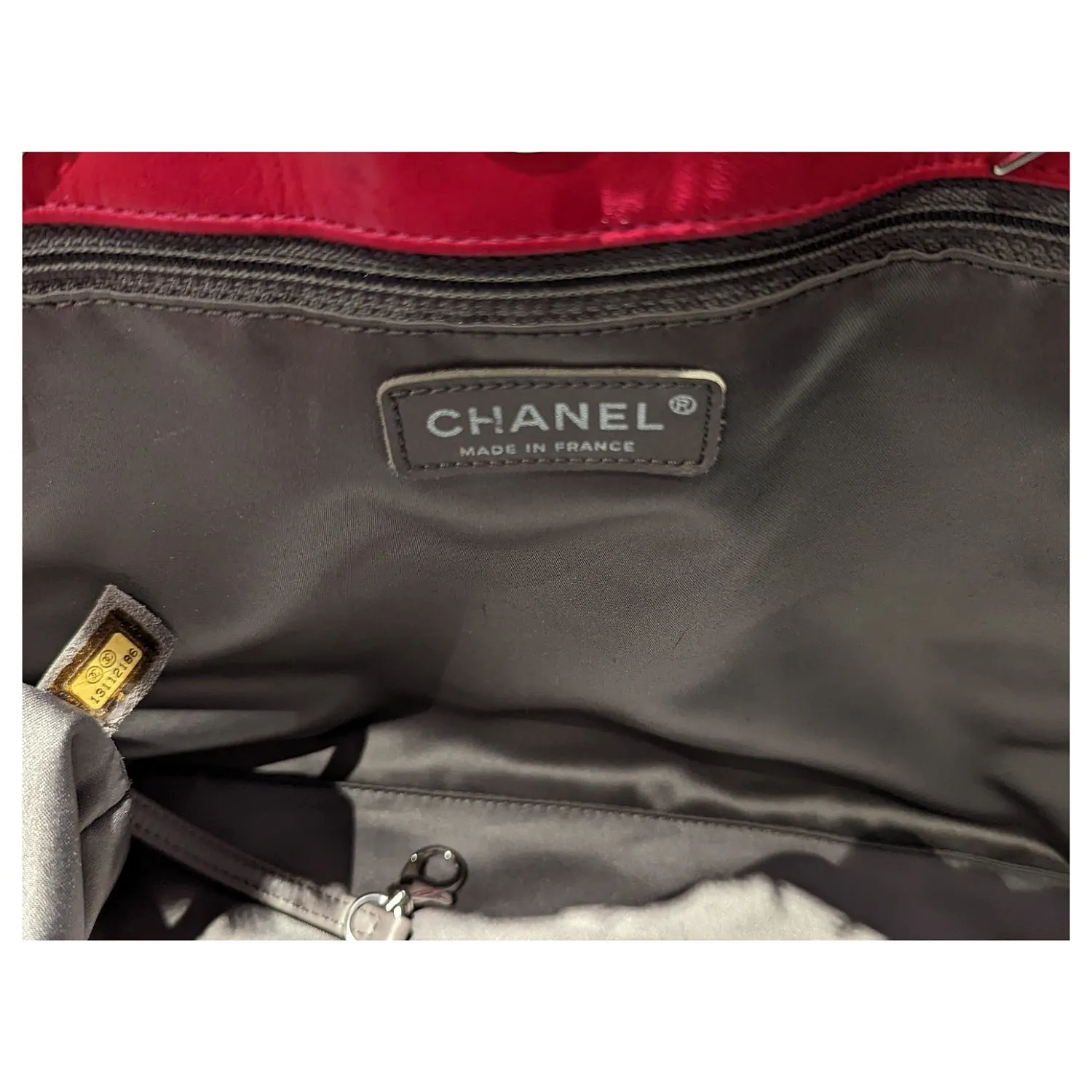 Chanel Bag Vinyl Quilted Funny Tweed Tote Pink