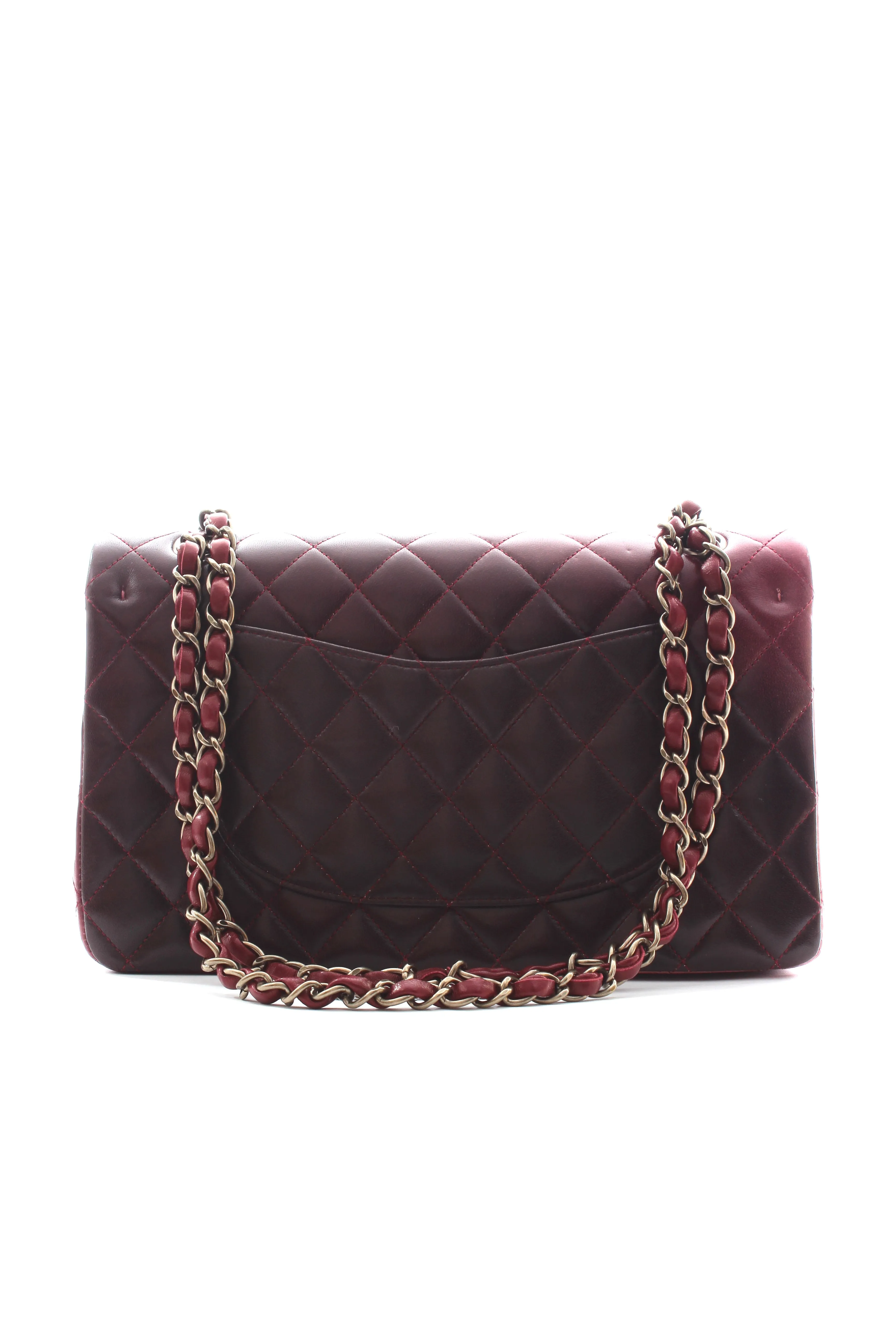Chanel Timeless Ombré Quilted Lambskin Leather Flap Bag