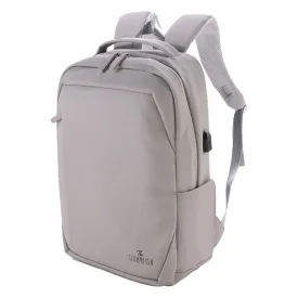 Clownfish Laptop Bag - Stylish, Water-Resistant Backpack with USB Port | 17inch | Grey