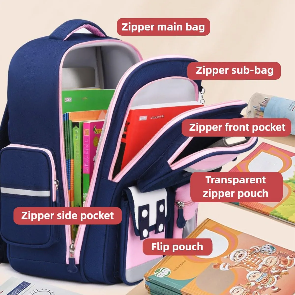 Cute Capybara Backpack Large Capacity for Women Kawaii Bag Waterproof Laptop Casual Daypack Handle for Travel (Green)