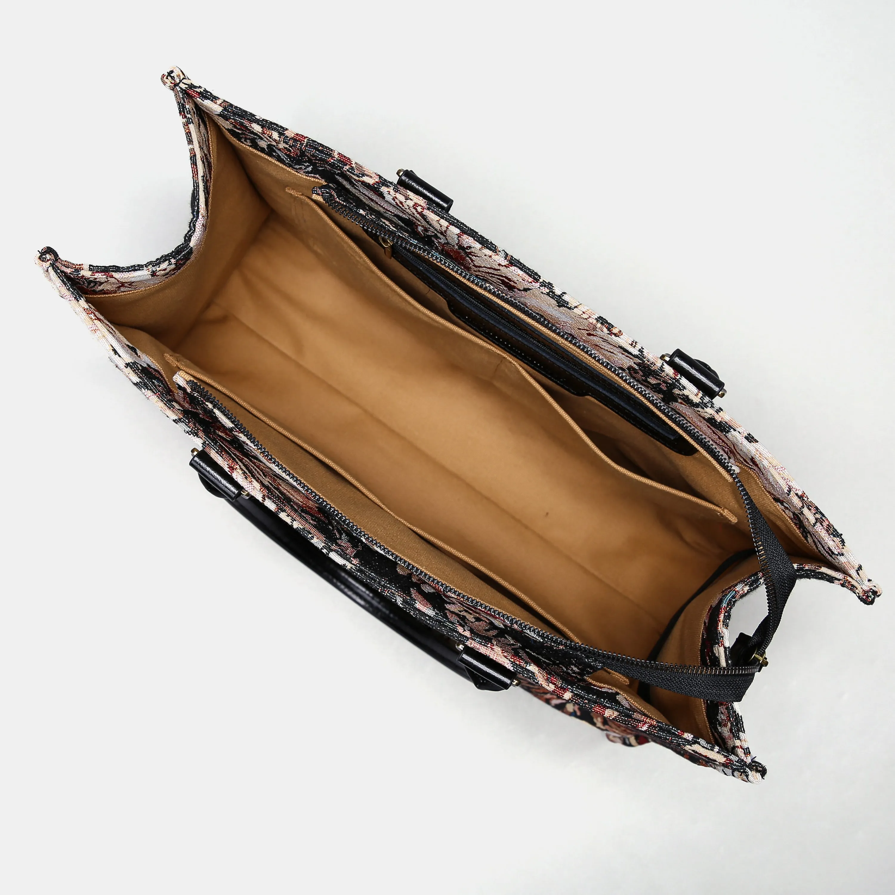 Daisy Black Laptop Work Tote