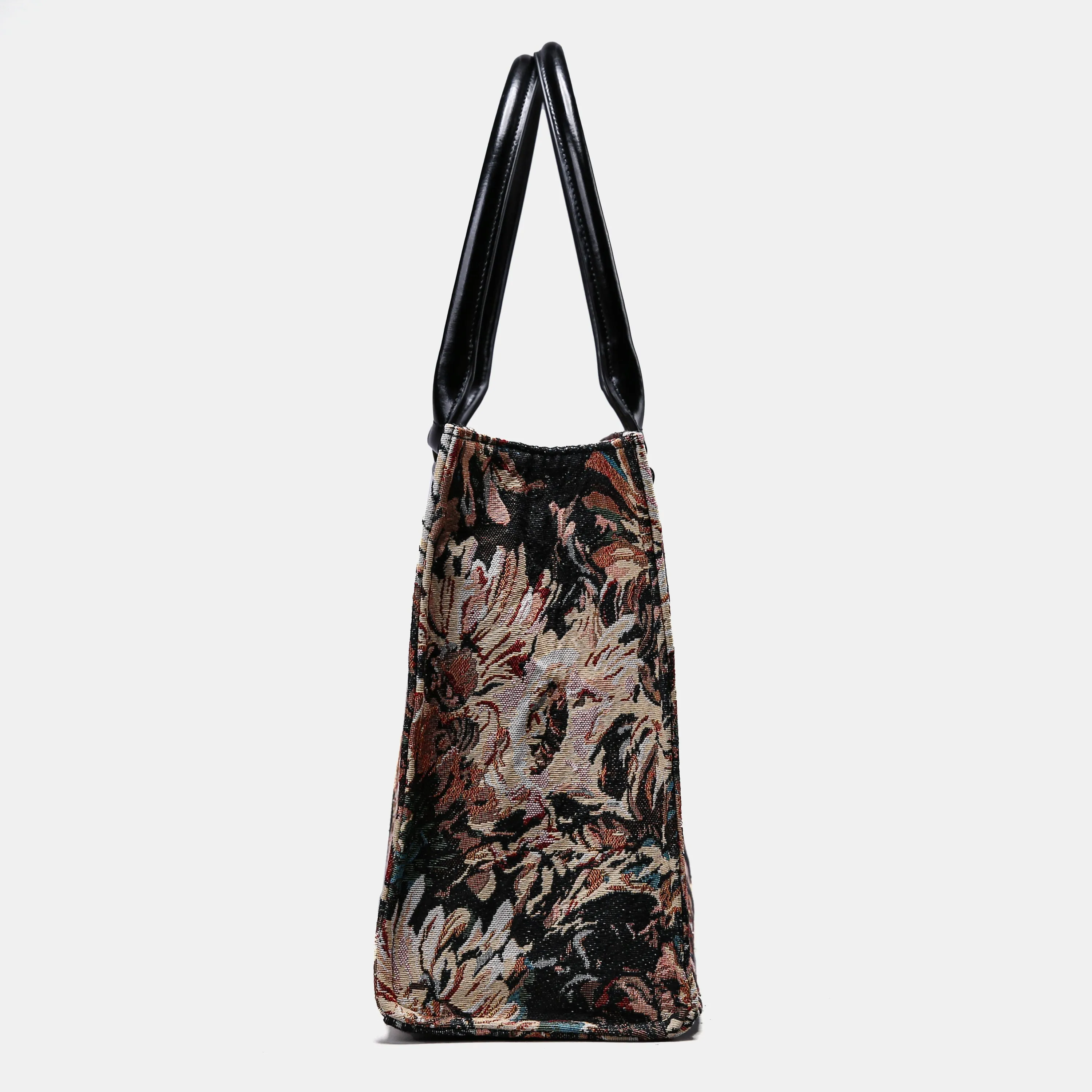 Daisy Black Laptop Work Tote