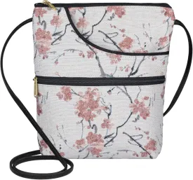 Danny K. Women's Tapestry Bella Purse Crossbody Handbag, Adjustable Cord, Handmade in USA