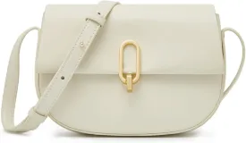 FOXLOVER Cell Phone Crossbody Bags for Women Twist Closure Flap Small Mini Size Vertical Wallet Purse