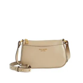 Kate Spade Bleecker Small Leather Crossbody - Timeless Taupe