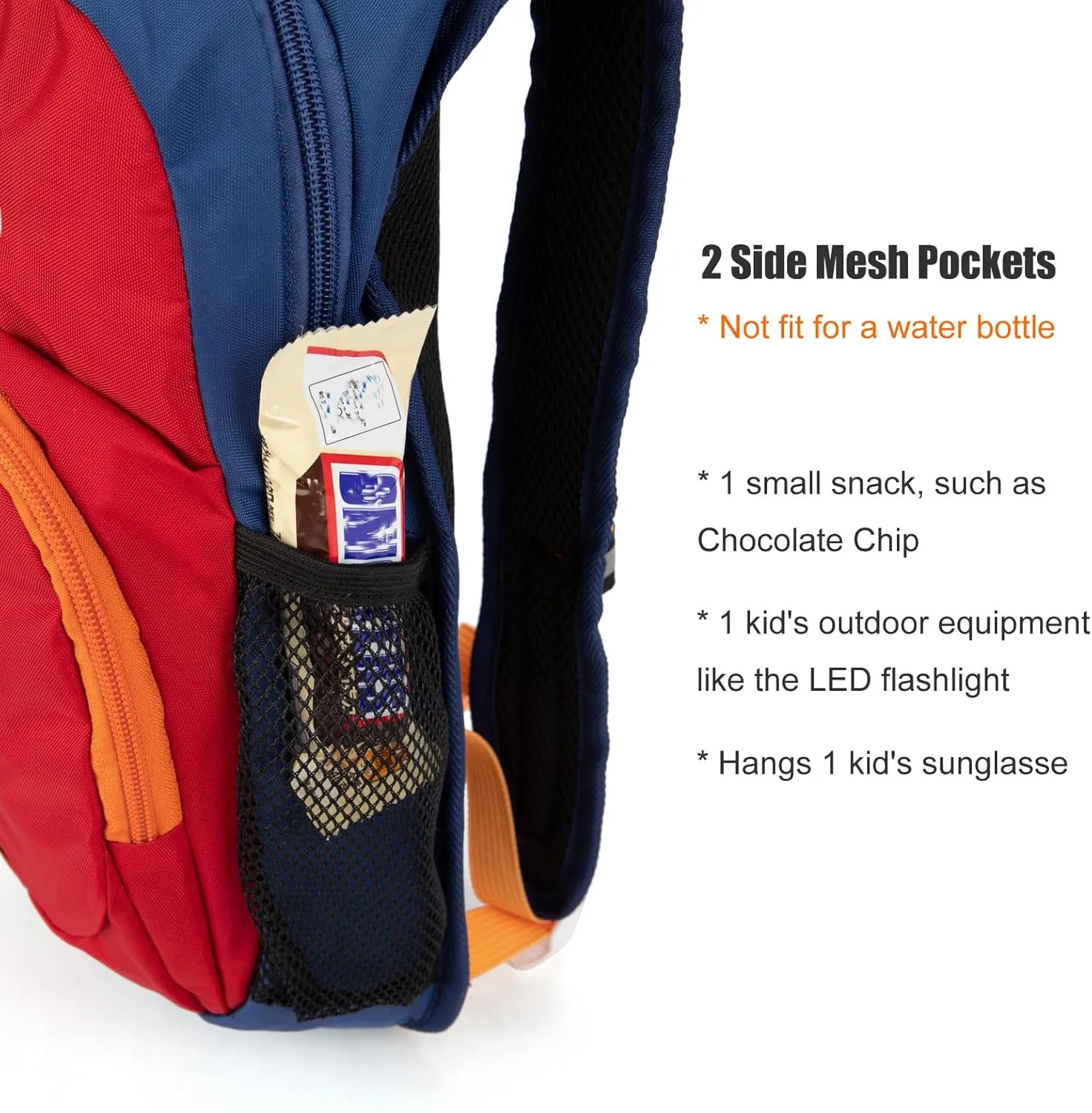 Kids Hydration Backpack, Hiking Backpack for Boys or Girls with 1.5L Water Bladder