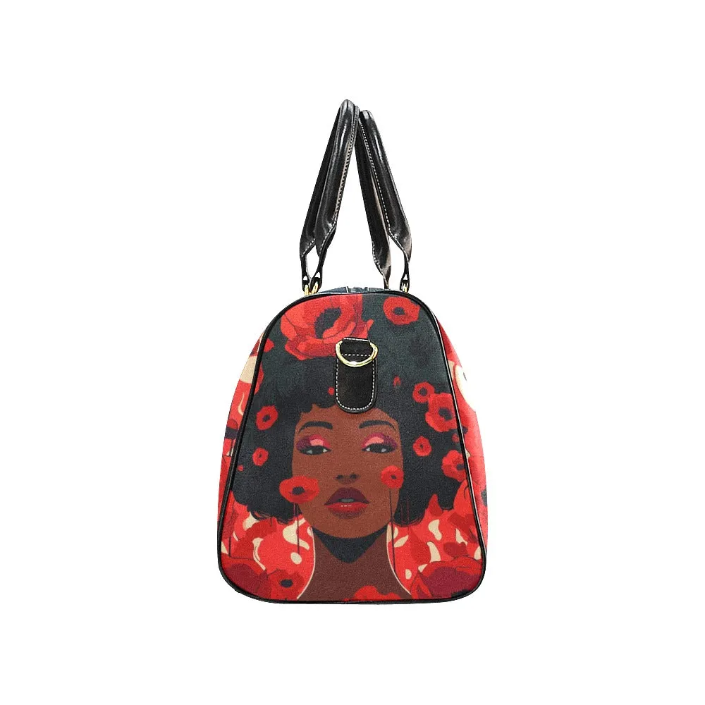 Lady In Red Weekender Travel Bag