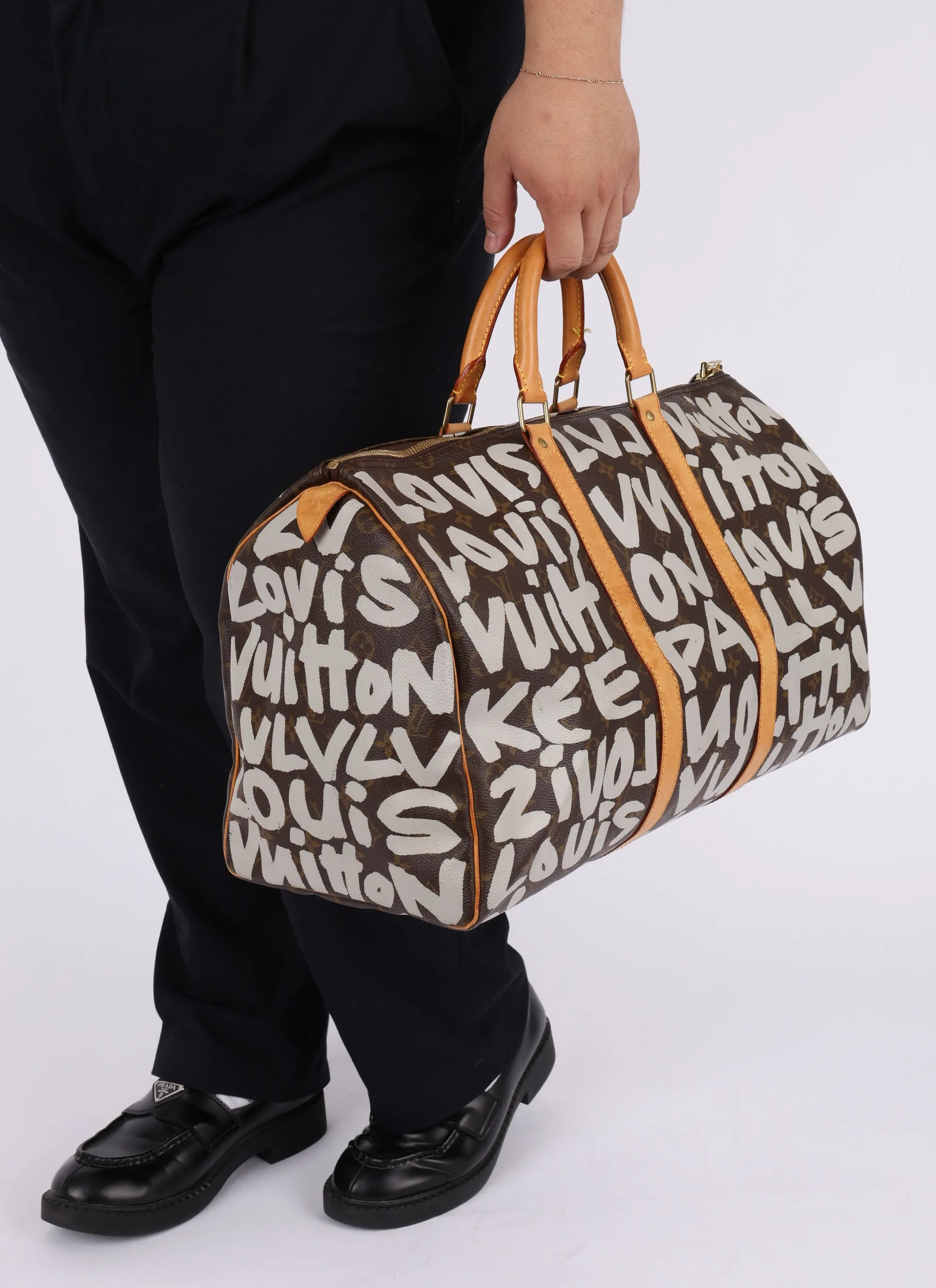 Limited Edition Louis Vuitton Stephen Sprouse Graffiti Keepall 50
