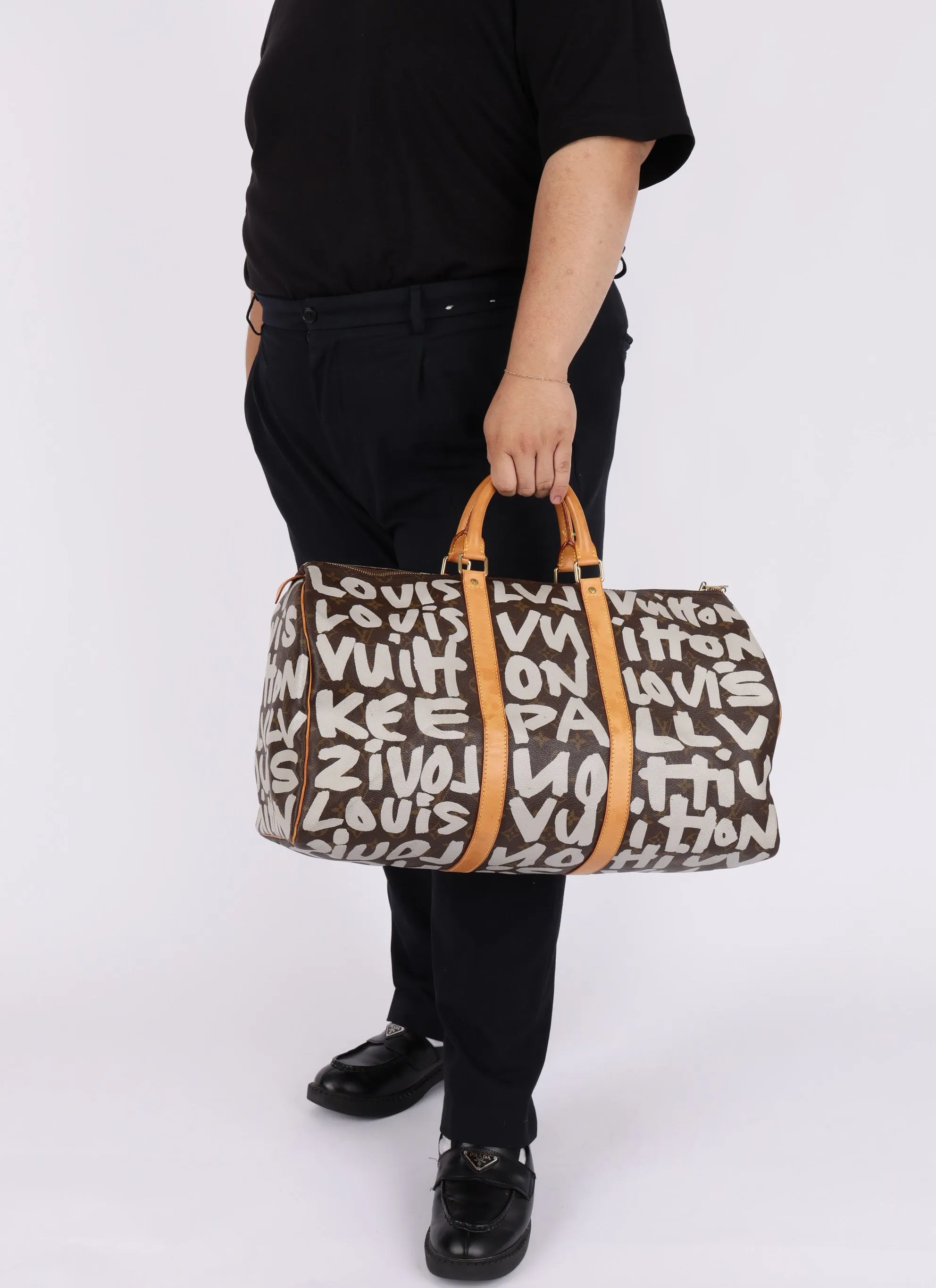 Limited Edition Louis Vuitton Stephen Sprouse Graffiti Keepall 50