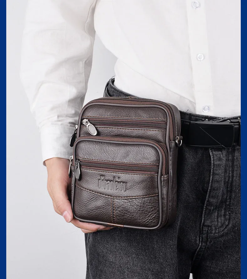 Men's Multi-Functional Waist & Shoulder Messenger Bag - GlamzLife