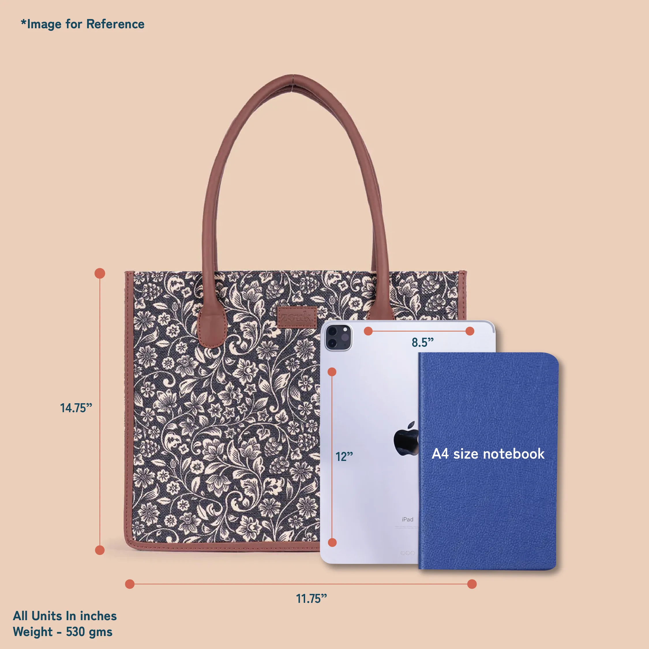 Mysore Mosaic Book Tote