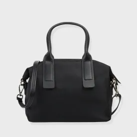 NOLAN MEDIUM NYLON HANDBAG BLACK