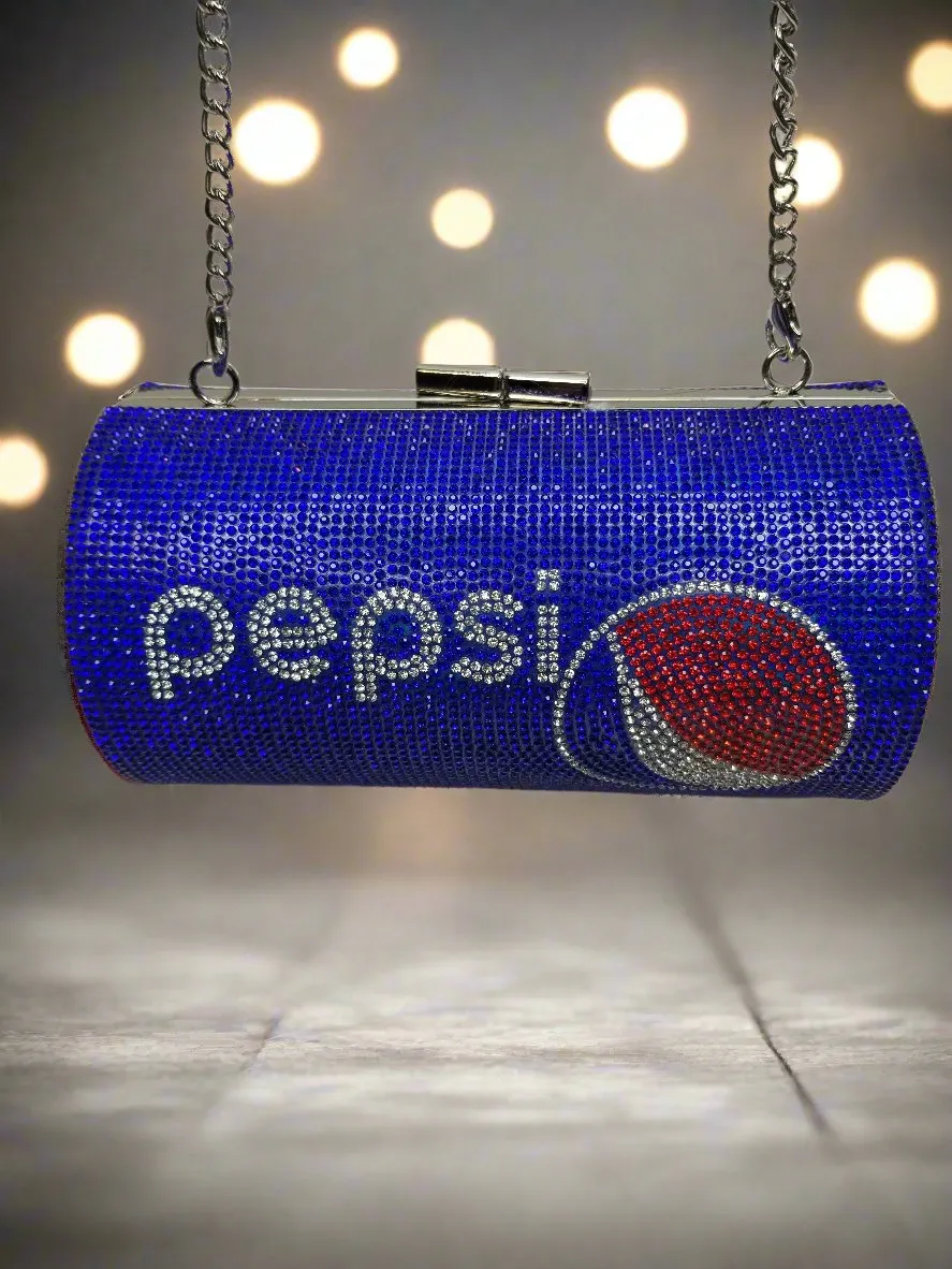 "Rehydration" Thirst Quenchin Luxury Rhinestone Evening Clutch Purse