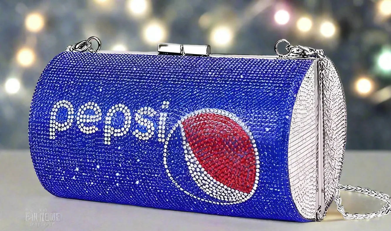 "Rehydration" Thirst Quenchin Luxury Rhinestone Evening Clutch Purse
