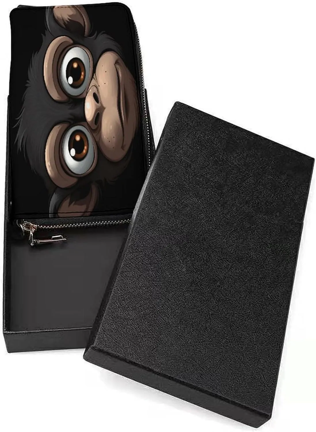 Rfid Wallet Women Personalized Cartoon Monkey Long Clutch Wallet Card Wallets For Women Men