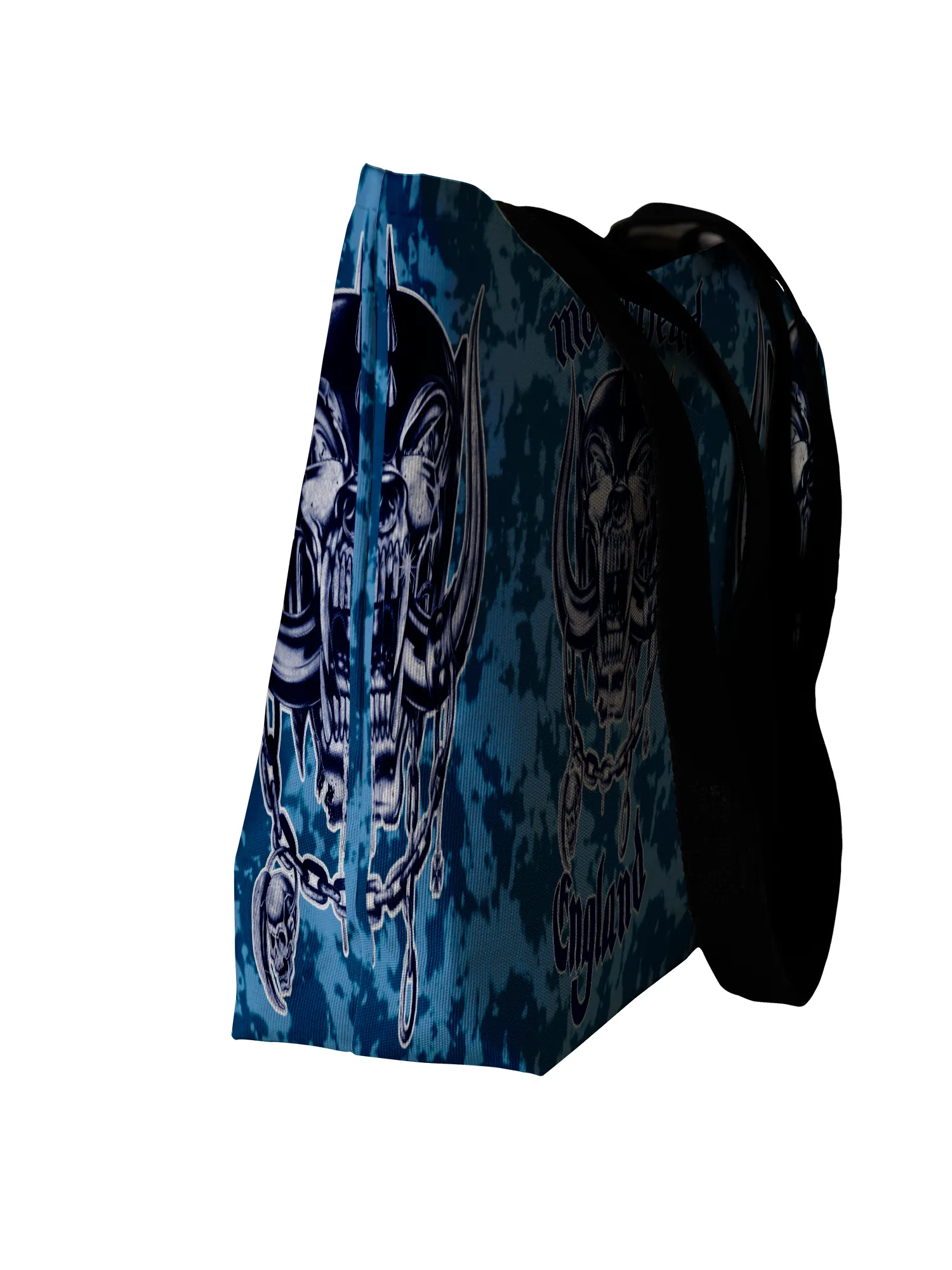 Rocksax Motorhead Webbing Handled Beach/Shopper Bag - Blue Camo