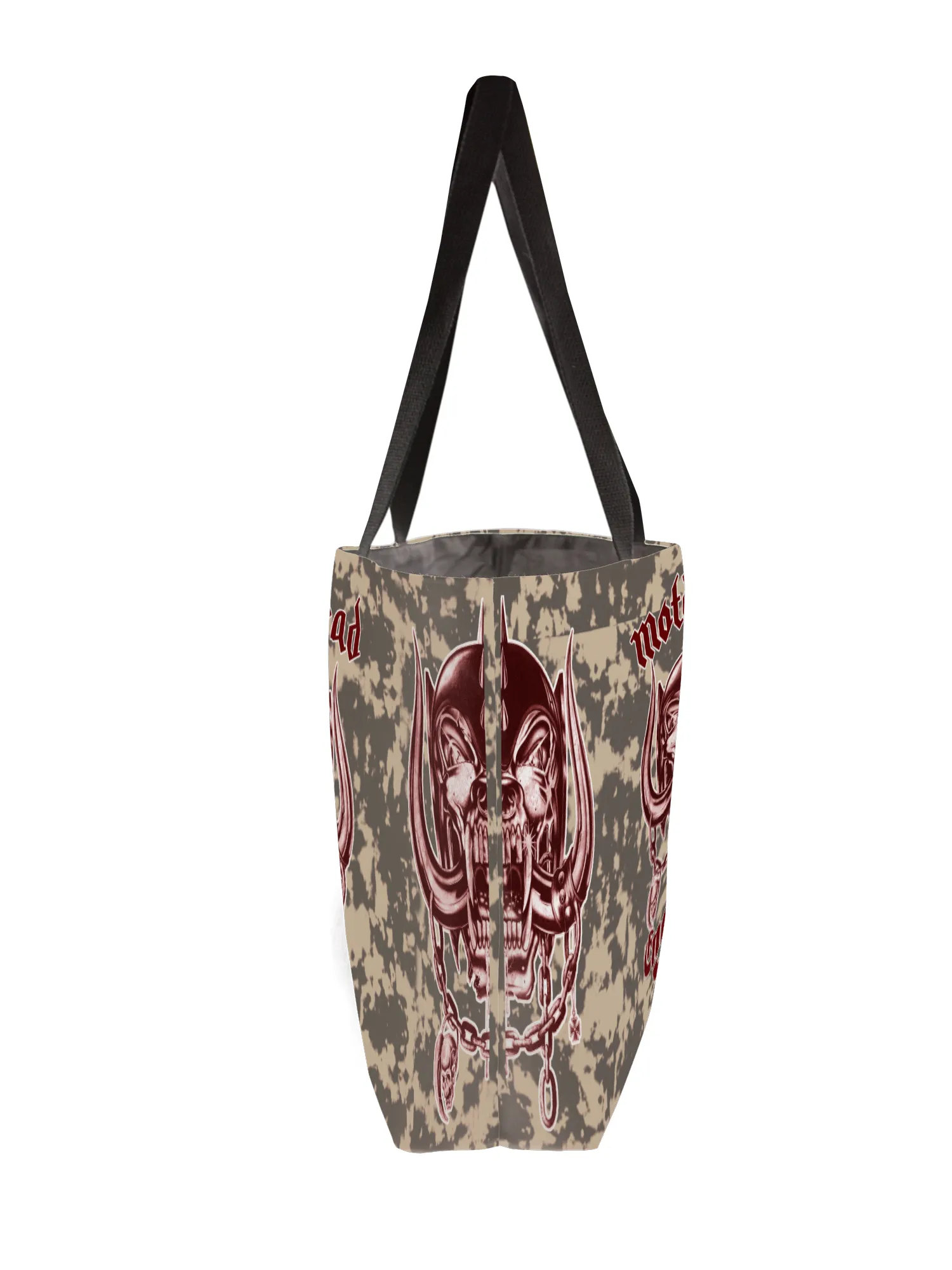 Rocksax Motorhead Webbing Handled Beach/Shopper Bag - Green Camo