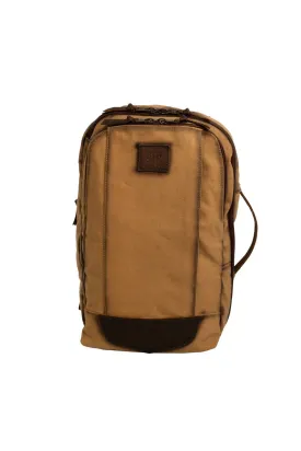 STS Ranchwear Mens Buffalo Creek Porter Tan/Chestnut Buffalo Leather Backpack