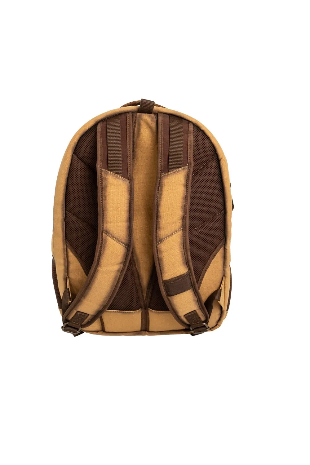 STS Ranchwear Mens Buffalo Creek Theo Tan/Chestnut Buffalo Leather Backpack