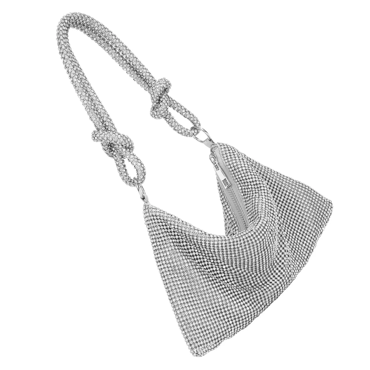 Women Glitter Evening Bags Shiny Rhinestone Handbag Purses